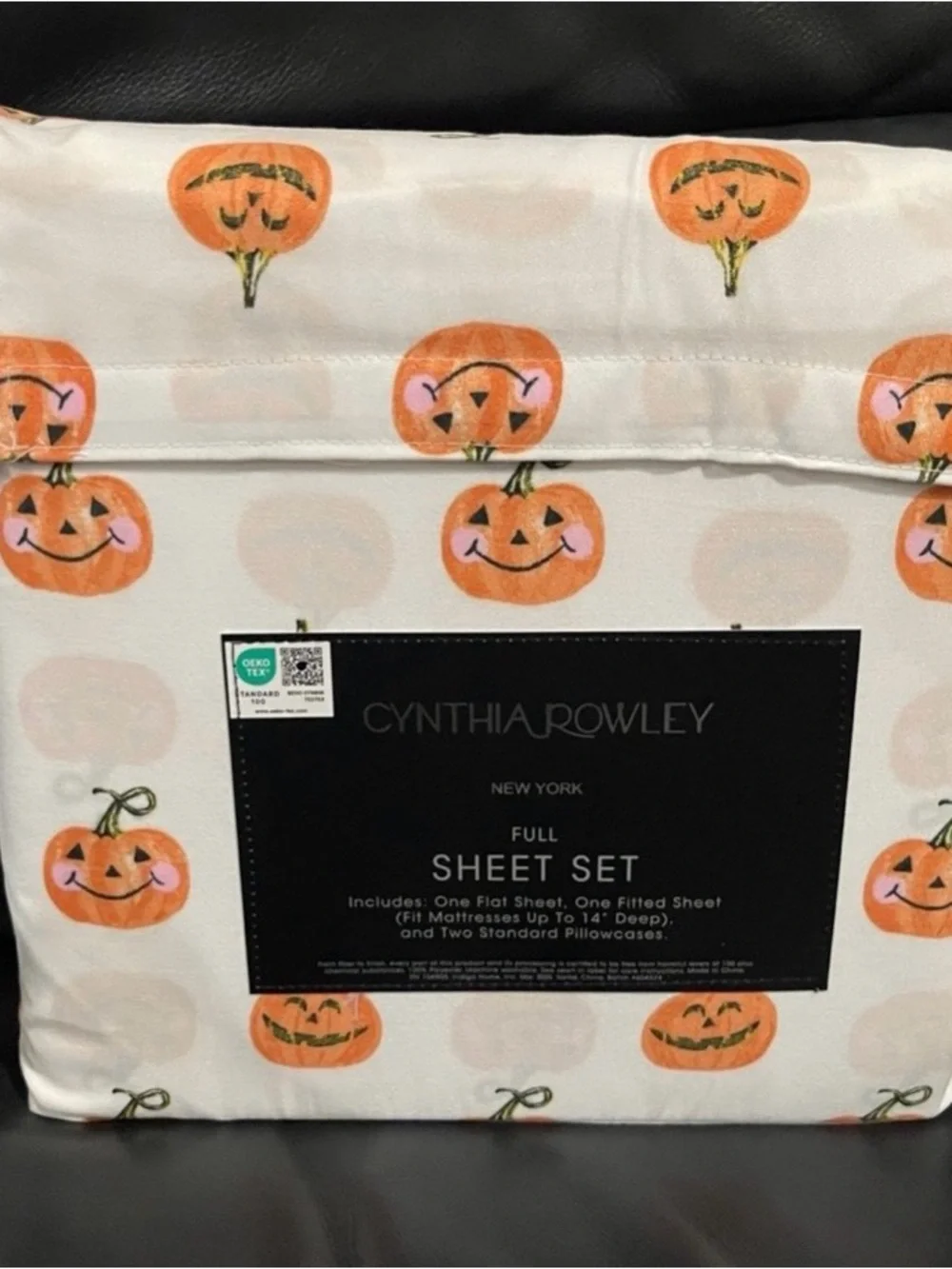 CYNTHIA ROWLEY Halloween Pumpkins Full Sheet Set